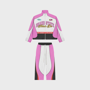 OEM ODM Men Polyester Tracksuit Set Custom Sportswear Activewear <b>Jogging</b> <b>Suit</b> Wholesale - Product Image 4