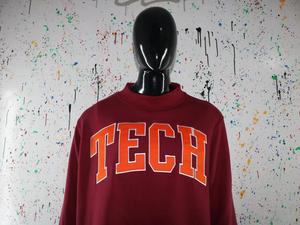 <b>TECH</b> Men Hoodie 100% Cotton Solid Wide Neck Vintage Style Breathable Quick Dry Finer Threads - Product Image 5