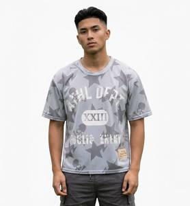 Camiseta Deportiva de Malla con Camuflaje para Hombre, Cuello Redondo, Corte Regular, Impresión Personalizada, Secado Rápido, Transpirable, Ecológica, Antiarrugas - Product Image 5