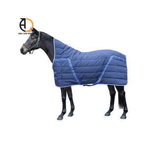 Manta de equitación de alta calidad, impermeable, cálida para invierno, con correas ajustables. - Product Image 5