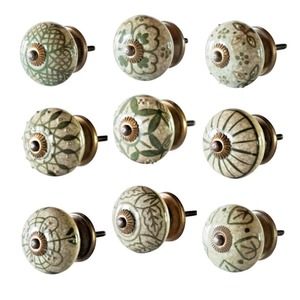 <b>ceramic</b> door <b>knobs</b> Handcrafted <b>Ceramic</b> Cabinet <b>Knob</b> Round Pattern Traditional Door Handle Decorative Hardware <b>ceramic</b> door <b>knobs</b> - Product Image 5