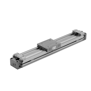Cilindro sin vástago de SMC Pneumatics, categoría de producto articulado mecánicamente con el - Product Image 3