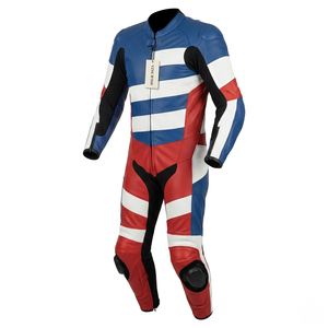 Combinaison en cuir de course pour motards sur mesure |   Protection complète du corps pour moto - Product Image 1