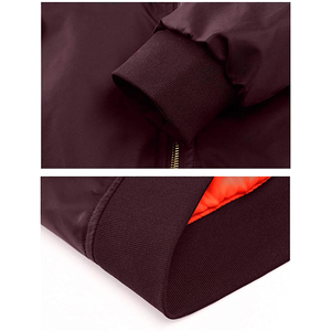 Blouson Bomber Homme 2026 avec Fermeture Éclair, Logo Personnalisé sur le Devant, Coupe-Vent, Respirant, Écologique – En Vente - Product Image 4