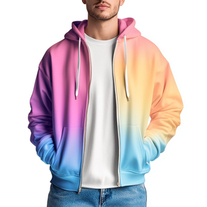 Nouvelle Arrivée Sweat à Capuche Zippé Oversize pour Homme – Manches Longues Décontracté - Product Image 2