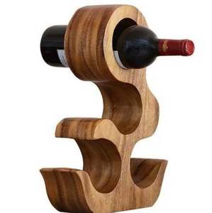 Porte-bouteilles à vin en métal le plus vendu pour bars à domicile, pubs, usage décoratif, support pour bouteilles de vin - Product Image 4