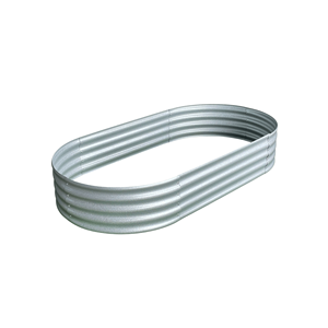 Galvanized Raised Garden Bed Outdoor Metal Garden Beds for Vegetables Rectangular <b>Planter</b> <b>Box</b> GB016 - Product Image 1