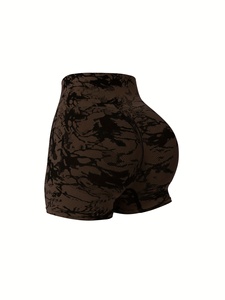 Shorts de sport premium pour femmes, taille haute, pour yoga et fitness, avec logo personnalisé, marque privée, OEM, ODM - Product Image 2