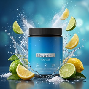 Polvo de Electrolitos Personalizado de Marca Privada OEM ODM, 300g, Sabor Limón Lima, Suplemento Deportivo - Product Image 5