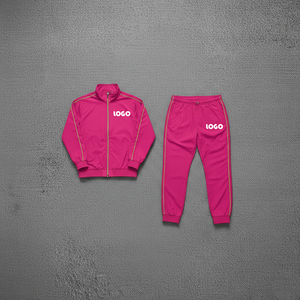 Custom Casual Windbreaker <b>Tracksuit</b> Jogging Set Sport Design Your Own Polyester Men Windbreaker Set with Custom Design - Product Image 5
