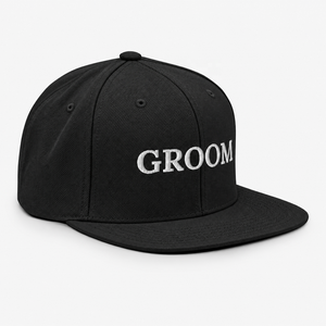 Gorra Snapback de 6 Paneles con Bordado Personalizado para Novio, Visera Plana, Sombrero para Fiesta de Boda, Fabricante Vietnamita, OEM, ODM, Venta al por Mayor de Gorras - Product Image 5