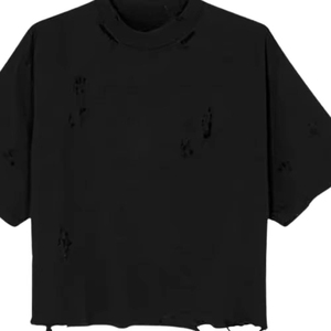 T-shirt personnalisé pour homme, délavé à l'acide, effet usé, 100% coton, coupe oversize, col rond, manches courtes, OEM, marque privée, prix de gros - Product Image 4