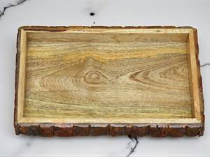 Plateau en bois de qualité supérieure, best-seller, écologique, durable, fait à la main, décoration de cuisine et de maison, cadeau, fournisseur en gros - Product Image 3