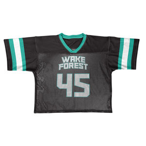Nouveau maillot de football vert en mesh pour homme, col en V, manches courtes, respirant, tenue d'équipe, coupe régulière adulte, imprimé sérigraphié 01 - Product Image 6