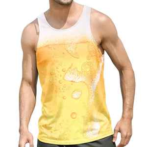 Débardeur Homme Tricoté Uni 100% Coton à Paillettes – Meilleur Design pour l'Été, Tenue de Sport, Prix Bas, Décontracté, Respirant, Séchage Rapide - Product Image 3