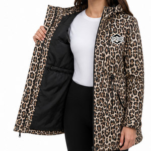 Women's Heavy Duty Hooded Parka <b>Coat</b> with Thick Thermal <b>Padding</b>, Water Repellent Fabric and Superior Windproof Performance - Product Image 6