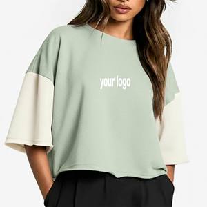 Custom Women's Eco-Friendly Polyester T-Shirt custom Screen Printing Logo womens Streetwear comfortable ladies t-shirt OEM ODM - Product Image 1