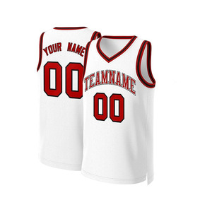 Maillots de basket-ball personnalisés pour hommes Chemises cousues ou imprimées Nom personnalisé Numéro Logo - Product Image 5