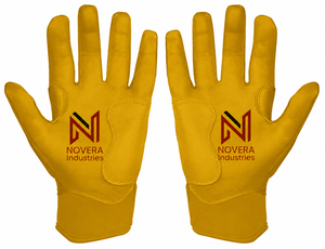 Custom Made Baseball/Softball Batting Gloves Short Cuff Anti-Slip Palm <b>Hook</b> Loop Closure Adult OEM ODM Service - Product Image 2
