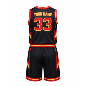 Camisetas de baloncesto personalizadas de secado rápido con opciones de talla, camisetas de baloncesto transpirables para hombre - Product Image 5