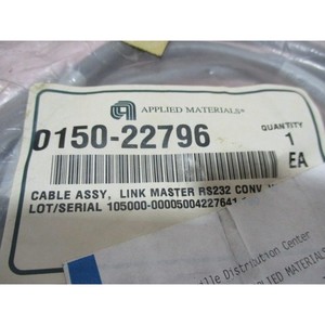 AMAT 0150-22796, Conjunto de Cables, Link Master RS232 - Equipo y Piezas de Semiconductores Legados Globales de Confianza - Product Image 6