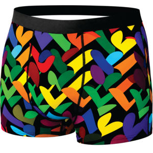 <b>Custom</b> Men's Sublimated <b>Boxer</b> Briefs Full Print Stretch Underwear Breathable Quick Dry OEM Private Label Wholesale Manufacturing - Product Image 5