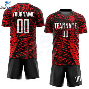 Ensemble d'uniformes de football personnalisés pour femmes, respirant, maillot et short de football sublimés, OEM, nom et numéro d'équipe personnalisés, 100% polyester - Product Image 2