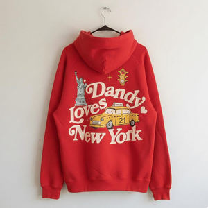 เสื้อฮู้ดดี้ทรงใหญ่ ผ้าฝ้ายฟลีซ สำหรับผู้ชาย แบบหนา ผลิตตามสั่ง ทรงหลวม ตัดสั้น โอเวอร์ไซส์ - Product Image 2