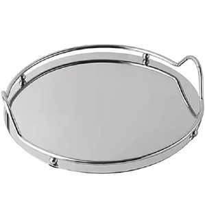 Plateau de service moderne en métal pour chocolats, plateau de présentation élégant pour desserts et bonbons, centre de table élégant pour événements - Product Image 5