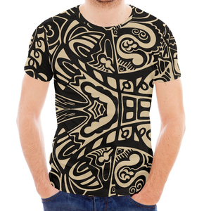 Men's Black <b>100</b>% <b>Polyester</b> Sublimation T-<b>Shirt</b> Front Logo Short Sleeve O-Neck Casual Regular Fit Quick Dry Anti-Pilling - Product Image 1