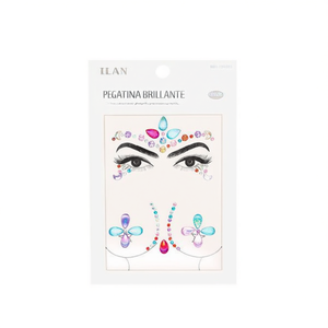 ILAN Adesivi glitterati per viso, occhi e labbra decorativi 32652 - Product Image 1