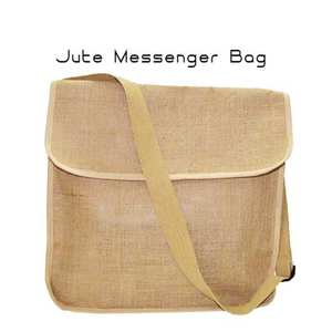Sac pour ordinateur portable en jute naturel tendance avec protection rembourrée, sac de transport écologique pour ordinateur portable et bureau - Product Image 4