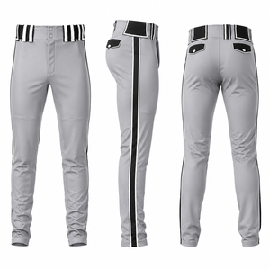 <b>Best</b> Selling Custom Baseball Uniform Bottoms Quick Dry Baseball Pants Premium Team Sportswear Factory Direct Manufacturer - Product Image 1