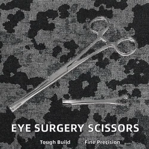 Tijeras Quirúrgicas Oftálmicas de Aleación de Titanio Zenvora para Capsulotomía, Esterilización Manual Autoclavable - Product Image 3