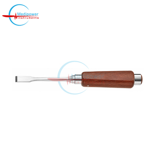 Osteótomo Recto Ramus de 22 cm con Hoja Cónica Más Gruesa |   Cincel para Huesos para Cirugía Ortognática |   Instrumento Quirúrgico Maxilofacial - Product Image 6