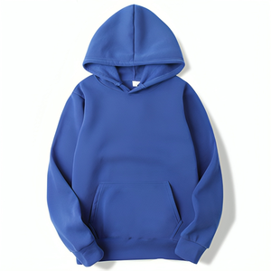 Sweat à capuche streetwear personnalisé en polaire avec cordon, pour homme, en matière de qualité supérieure, avec poche kangourou - Product Image 3