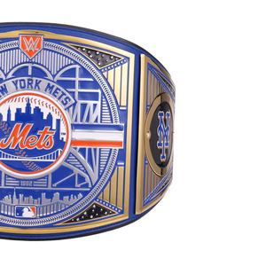 Cinturón de Campeonato de los New York Mets con Diseño Icónico de la Ciudad y el Béisbol, Edición Exclusiva de Colección - Product Image 4