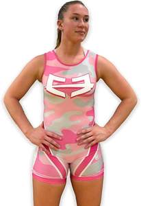 GO EARN IT Singlet de Lucha Libre para Mujeres y Niñas. Tallas Juveniles y Adultas para Niñas, Singlets Femeninos Juveniles XS-A3XL - Product Image 3