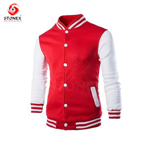 Chaqueta Casual Deportiva Estilo Universitario para Hombre, Ropa Exterior de Forro Polar Transpirable y Ecológica para Invierno - Product Image 1