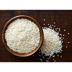เมล็ดงาขาวปอกเปลือกสะอาด สำหรับขนมเบเกอรี่และขนมหวาน - Product Image 1