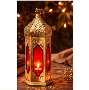 Premium Quality Handmade Designer <b>Lantern</b> Home Restaurant Decorative Item Rustic Metal <b>Candle</b> Holder - Product Image 6