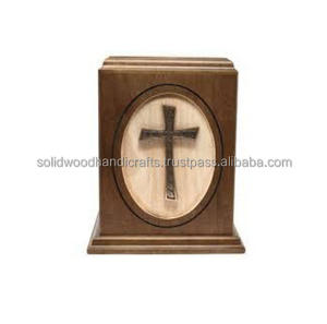 Urna de Madera Hecha a Mano para Cenizas de Adultos, Urnas Funerarias Humanas, Urnas de Entierro de Alta Calidad - Product Image 3