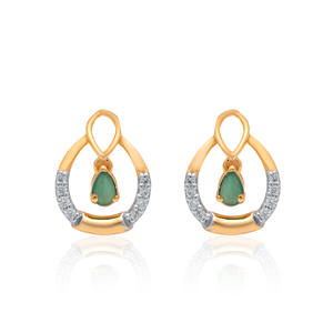 Diamante natural suelto de 0.07 quilates, color H-I, corte brillante redondo, claridad VS-SI, piedra blanca genuina extraída de la tierra, para pendientes. - Product Image 2