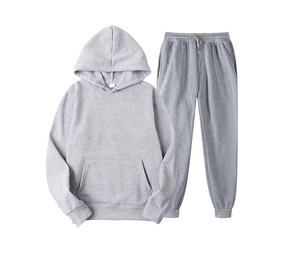 Logo Men'S Two Piece Sweatsuit Set Solid Color 100% Nylon Waterproof Windproof Breathable Tracksuit Joggers Casual Streetwear - Product Image 5