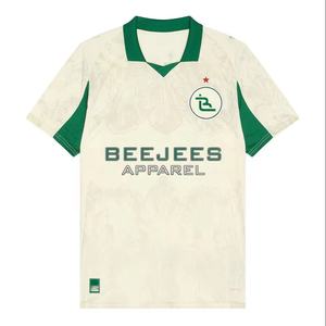 Hombres media manga 100% poliéster Carta Gráfico logotipo personalizado Jersey Camisa cuello vuelto Deportes atléticos Jersey Camisetas Jersey - Product Image 1