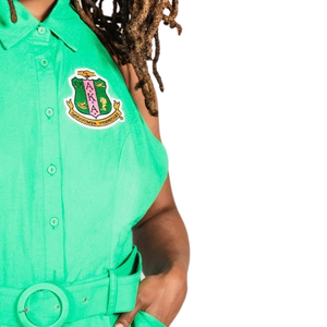   Combinaison Halter Verte Femme Sans Manches Été Une Pièce Décontractée Ajustée Chic Soirée Club Mode - Product Image 3