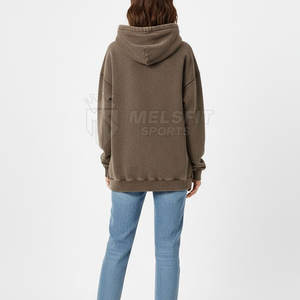 Hoodies élégants pour femmes en tricot avec strass, effet délavé, doux, 100% coton, tissu léger, parfaits pour la mode décontractée et streetwear - Product Image 4