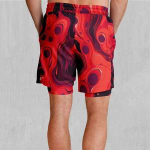 Pantalones Cortos Sublimados para Hombre, Tendencia en Moda, Color Personalizado, Precio Económico, Hechos en Pakistán, Corte Regular, Transpirables, OEM - Product Image 2