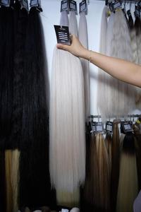 Especial Rubio Super Doble Dibujado Recto Venta al por mayor Precio de proveedor Extensiones de cabello humano vietnamita Crudo - Product Image 5