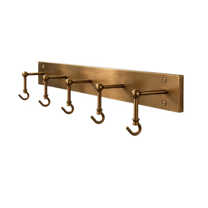 Perchero de pared con forma de corazón de alambre al por mayor, decorativo, con 4 ganchos, de metal, para llaves y sombreros, para la entrada del hogar o dormitorio - Product Image 5